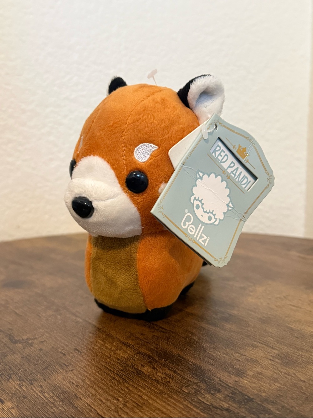 Red Pandii Plush Toy Bellzi Red Panda New with Tags